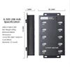 Sipolar 10 Ports Industrial USB HUB With 12V5A Power Adapter Syncs Data Transfer A-300 for Bitcoin Miner Cryptocurrency Mining 2