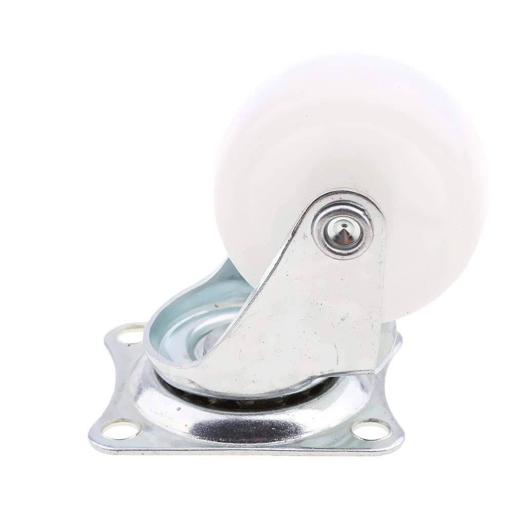 4PCS/Pack Heavy Duty 40mm Iron Casters Castor PP Swivel Wheels 
