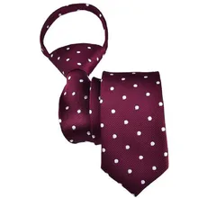 Галстук на шнурке, 8 см, 5 см, в горошек, в полоску, деловой ГАЛСТУК, готовый узел, полиэстер, мужские галстуки на шею, свадебные, для жениха, командные Галстуки