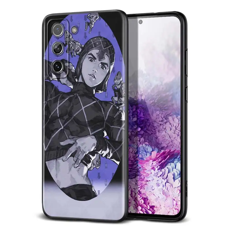 Anime JoJos Bizarre Adventure for Samsung Galaxy A52 A51 A72 A71 A32 5G A12 A21S A31 A41 A01 A02 Silicone Soft Black Phone Case silicone case for samsung