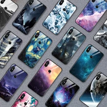 Закаленное стекло чехол для Xiaomi 6X5X8 9 SE A1 A2 Lite TPU чехол для телефона Redmi Note 4x 5A 6 7 Pro Prime противоударный жесткий чехол