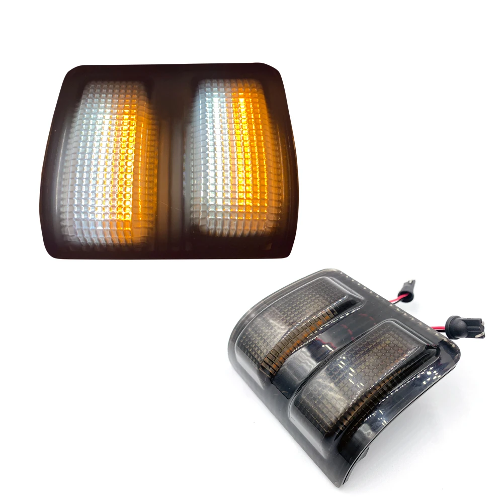 

2pieces Turn Signal Light For ford fit 08-16 Super Duty F250/F350/F450/F550 Corner Light red and white led Side Mirror Marker