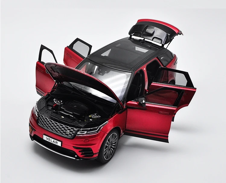 Оригинальная Авторизованная аутентичная 1:18 ЖК дисплей Land Rover Range Velar SUV литая