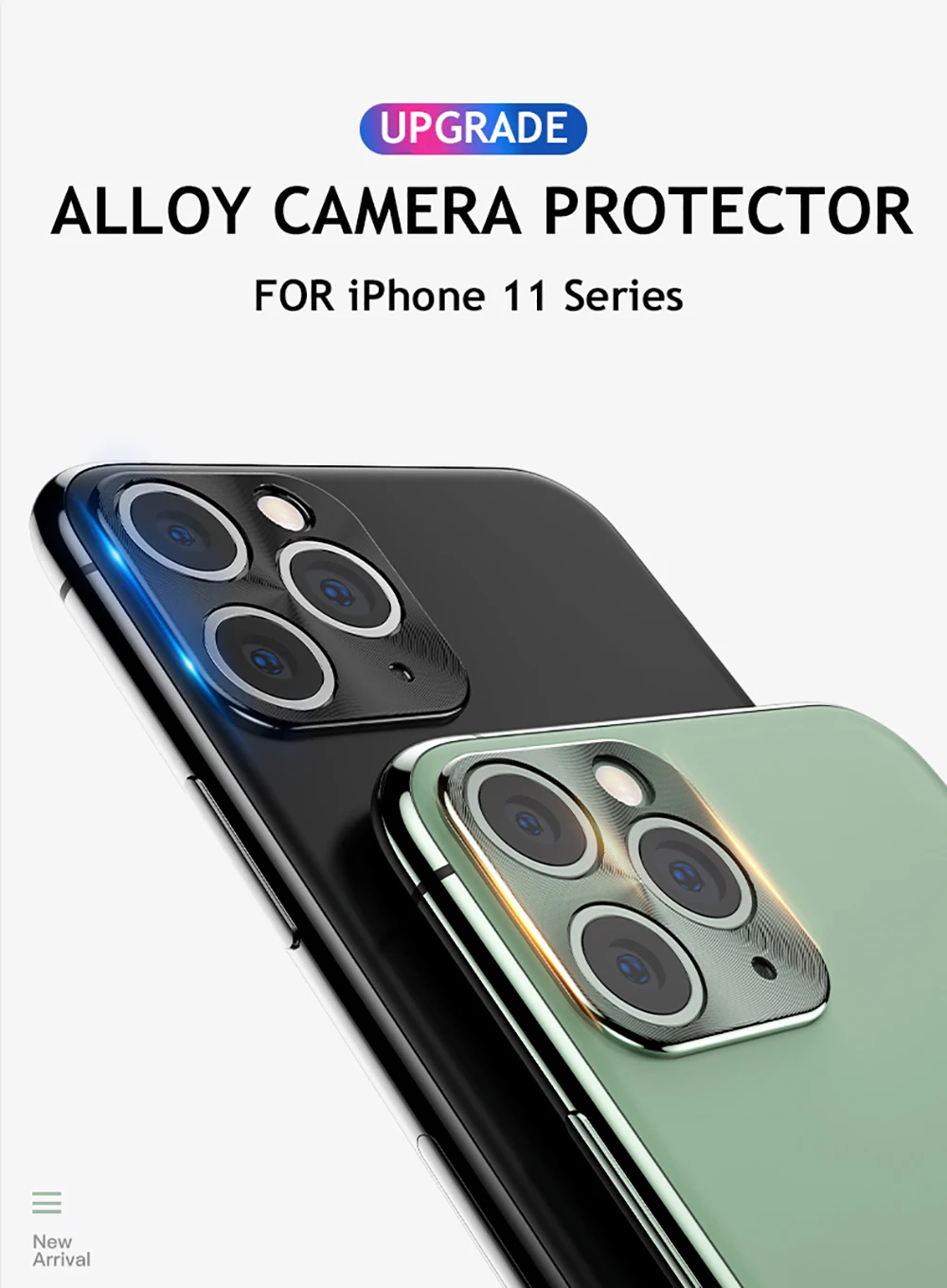 3D полная защита для iPhone 11 Pro Max Защитная пленка для объектива задней камеры iPhone11 алюминиевая металлическая задняя пленка для объектива из закаленного стекла