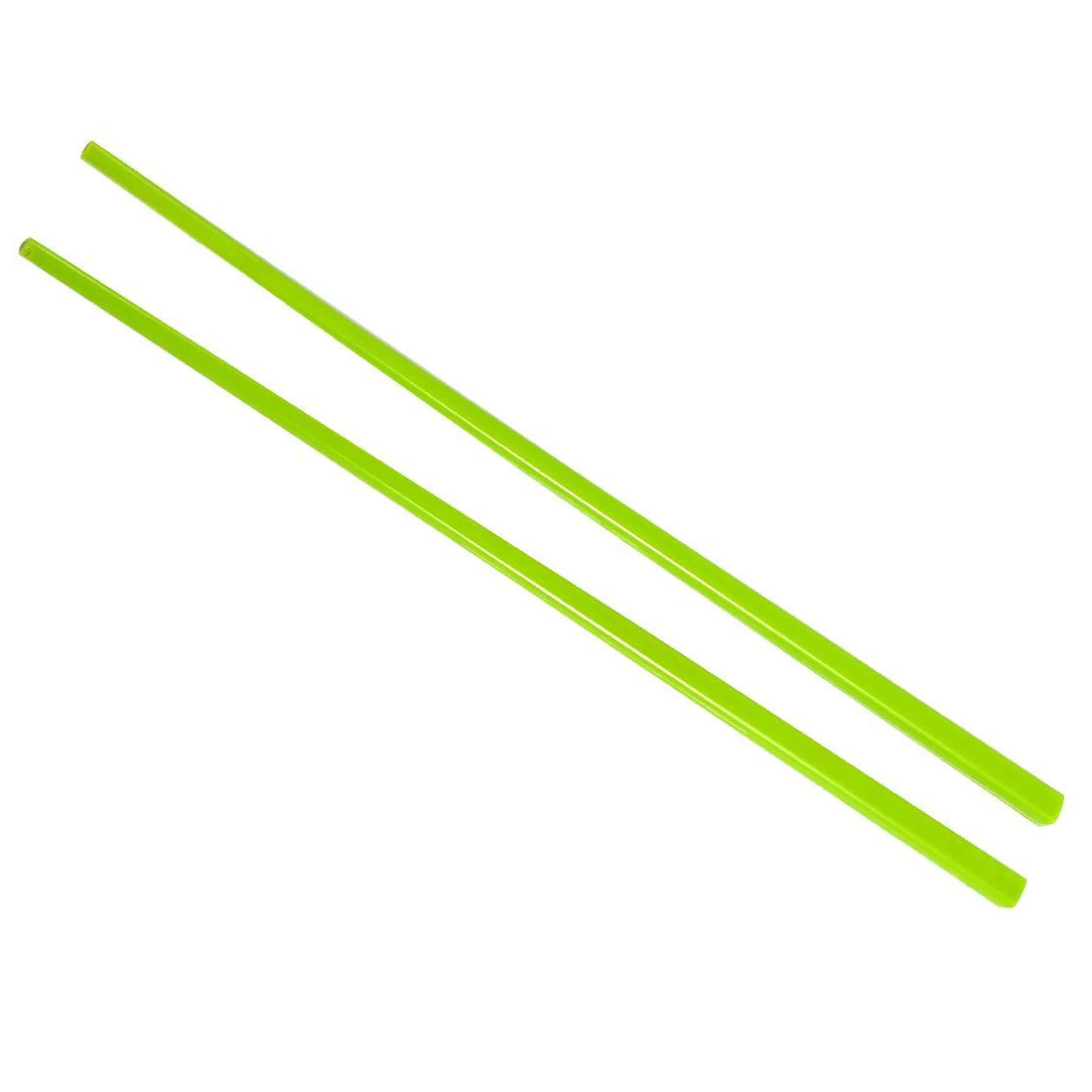 New Fashion Children Green Plastic Chinese Chopsticks for Dishes