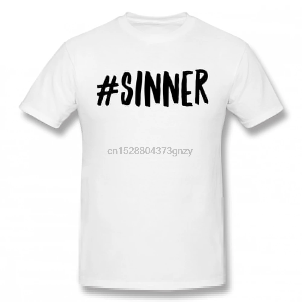 Футболка Sinner Hashtag Art Music хипстерская футболка с лирикой ХХХ принтом потрясающая из