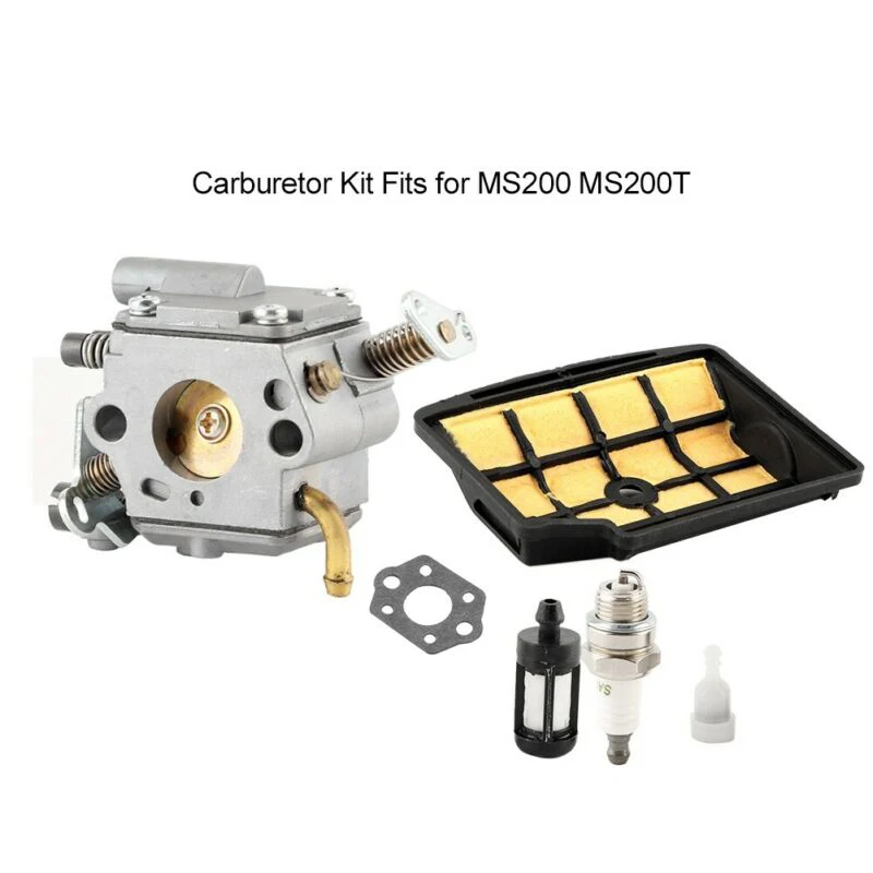 11291200653 Карбюратор Carb комплект бензопилы для Stihl MS200 MS200T 1129 120 0653 набор угольных щеток для газонокосилки аксессуары
