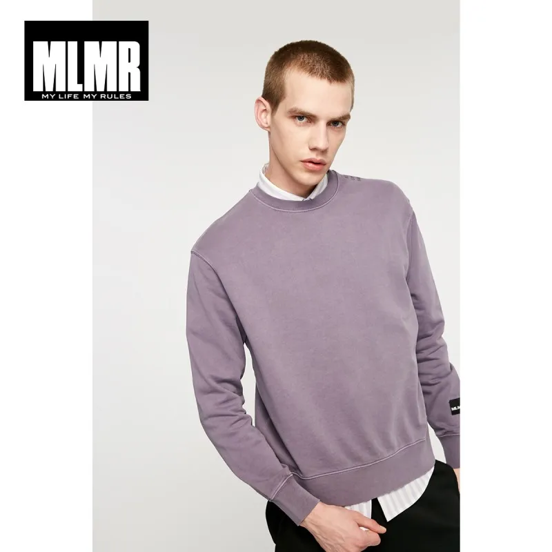 

JackJones men's solid colour letter Print Pattern basic Sweatshirt 219133542