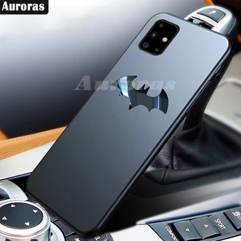 

Auroras Ultra-thin Hard Matte Batman Case For Samsung Galaxy A51 Back Cover Funda For Samsung A71 Note 10 S10 Lite M31 M21 Case