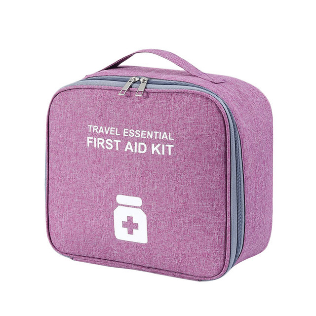 Layered Medicine Box Large-Capacity Home Portable Waterproof Fabric Medicine Cabinet Storage Box First Aid Kit