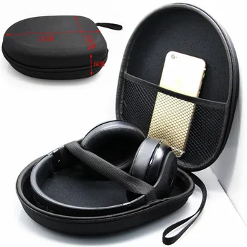 

Mini Headphone Pouch Carrying Zipper Protective Earphone Headset Case Storage Bag Pouch for Sony MDR-V55 MDR-ZX310AP MDR-ZX110