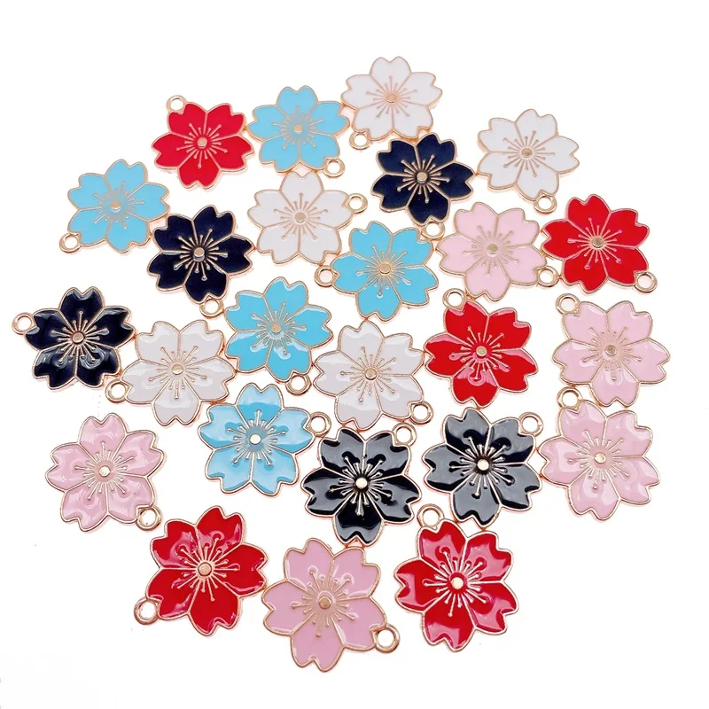 10pcs Lovely Transparent Flowers Ladybug Resin Charms for Jewelry Making  Crafts DIY Earring Bracelet Pendants Accessories