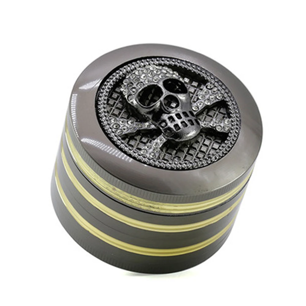 Zinc Alloy Grind Smoking Grinders Tobacco Grinder 63mm Cigarette Crush Cigarette Rolling Machine Cigarette Tools Smoking Accesso