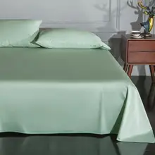 9" x 98,5" хлопок сплошной цвет сатин простыня, сплошной цвет простыня. Высокое качество простыней на кровать