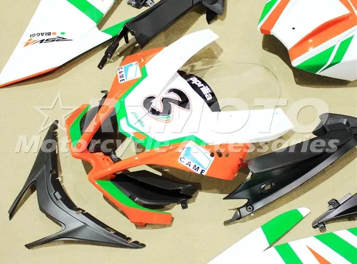 Инжектор Полный обтекатели набор для Aprilia RS4 50 125 2012-2013- ABS пластик мотоцикл Обтекатели наборы номер 3