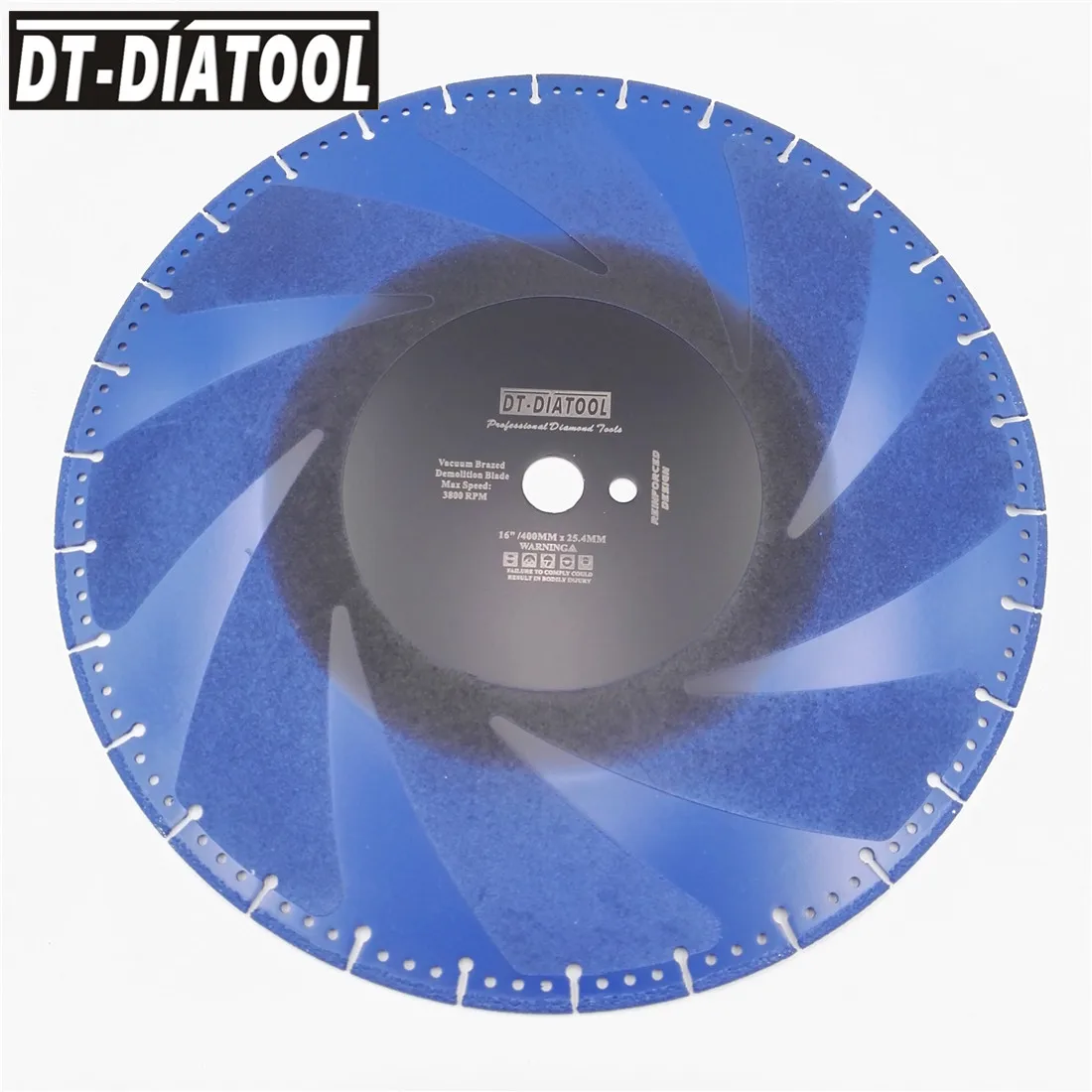 DT-DIATOOL 1pc Dia300/350/400mm Vacuum Brazed Diamond Demolition Saw blade Multi Purpose Rescue Blade Metal Plastic Cutting Disc DT-DIATOOL 1pc Dia300/350/400mm Vacuum Brazed Diamond Demolition Saw blade Multi Purpose Rescue Blade Metal Plastic Cutting Disc