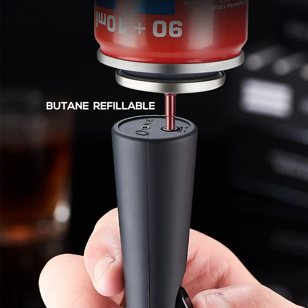 Candle Lighter Butane Refillable Gas type Lighter for Smoking, Kitchen, Stove, Outdoor BBQ