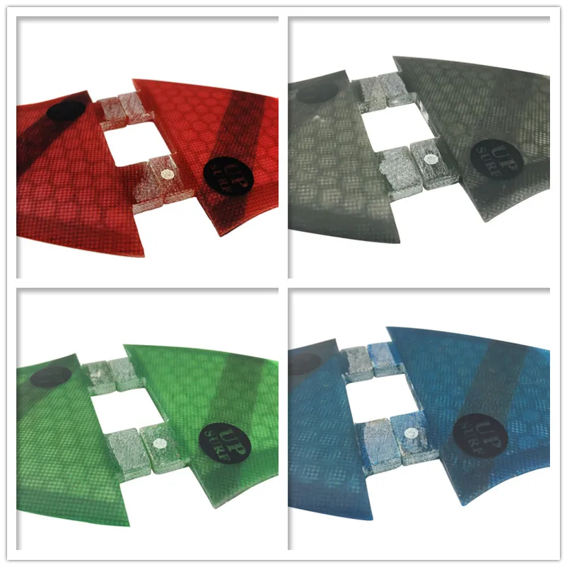 Плавник для серфинга fcs g3/g5 quillas barbatana de плавник honeycomb fiber 3 штуки в комплекте
