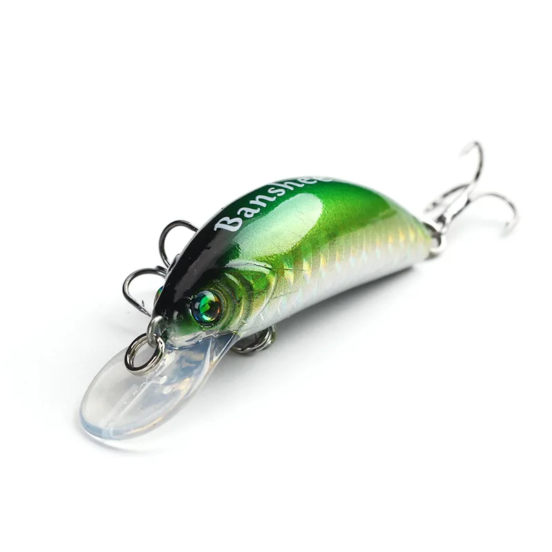 Crankbait рыболовная приманка 45 мм 4 7 г плавающая воблер черная блесна на щуку