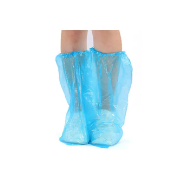 Одноразовые резиновые сапоги защитные костюмы для обуви в дождливые дни бахилы