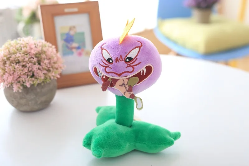 21 стиль PVZ Растения против Зомби мягкие плюшевые игрушки куклы, детский подарок 20 см рождественские подарки на день рождения для детей