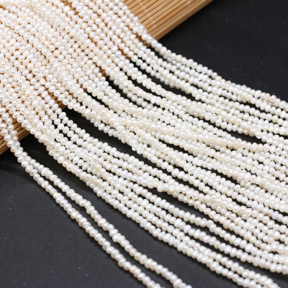 Natural Freshwater Pearl Beads Potato shape Loose isolation Beads For  jewelry making DIY necklace bracelet accessories