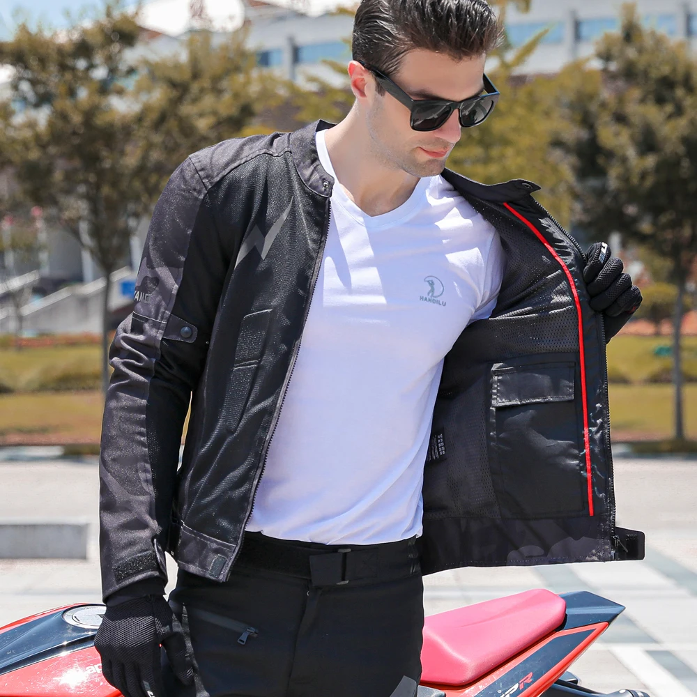 giacca estiva da moto