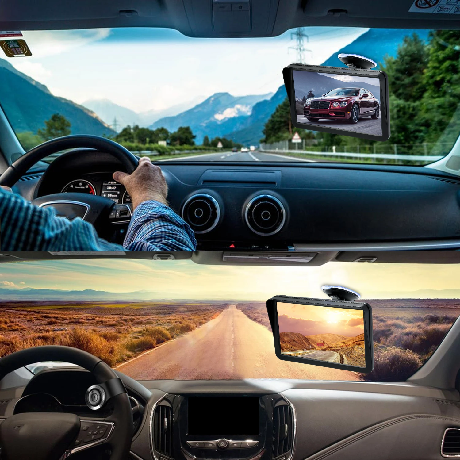 9 &quotHD сенсорный портативный GPS навигатор планшет навигация автомобильный