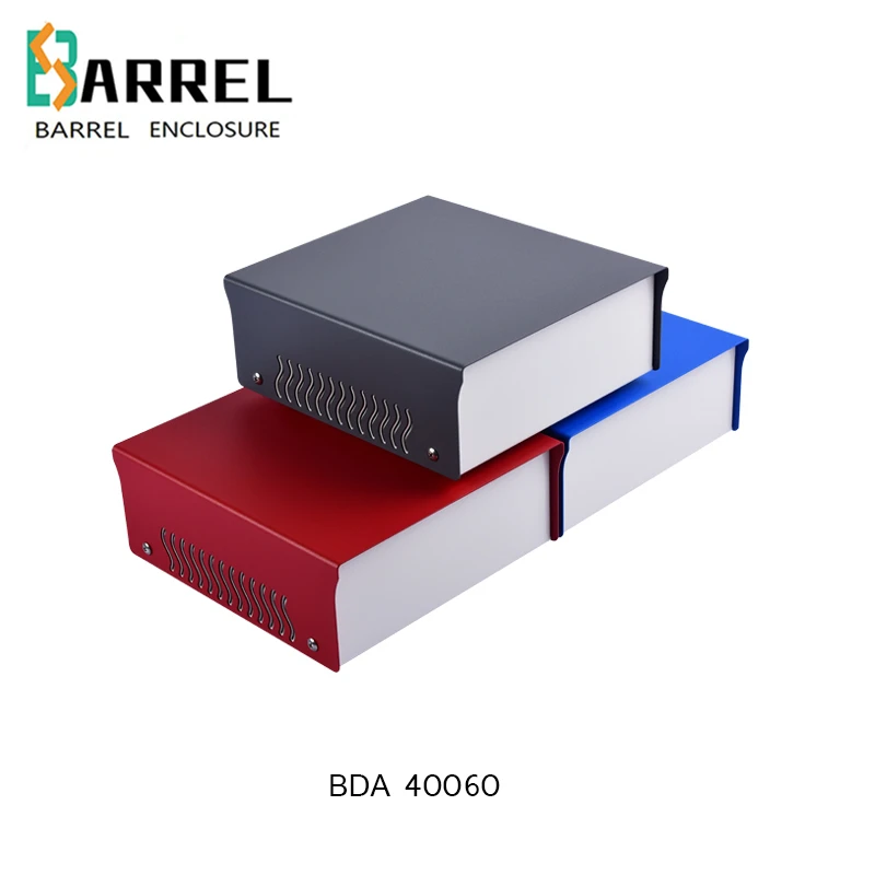 200*200*80 мм Железный электронный проект enclsoure PCB плата усилитель мощности питания DIY Чехол DIY распределительный блок управления переключателем