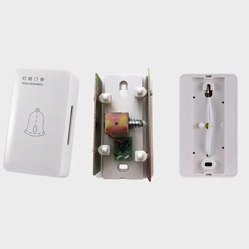 

220V Door Bell Chime Wired Doorbell Office Access Control System Hardware Home 831F