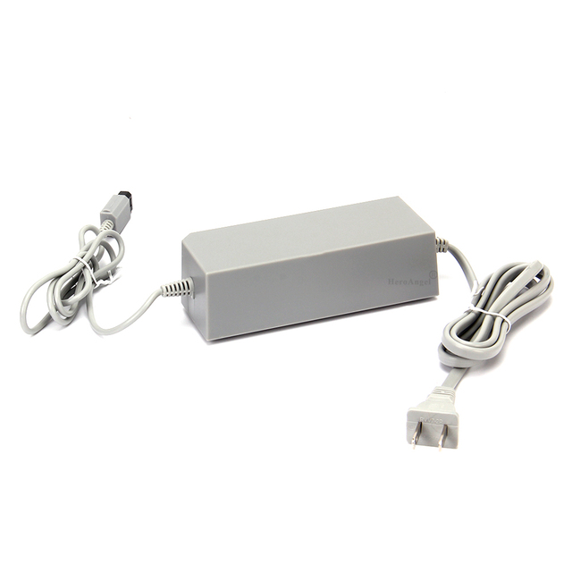 Charger Adapter for Wii 100-240V Home Wall Power Supply US EU Plug Adaptor for Nintendo Wii Console