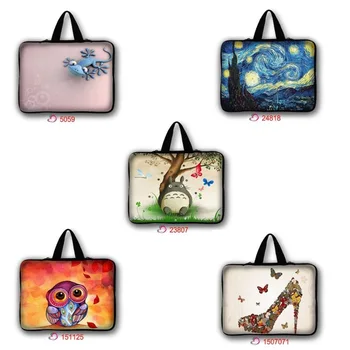 

New Customizable 9.7'' 10 13 15 17 inch waterproof Notebook Laptop sleeve bag case Computer cover pouch For tablet PC T#028