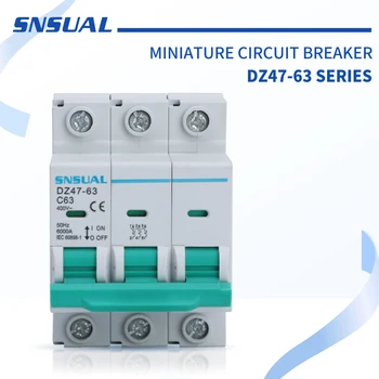 

Small circuit breaker dz47-63a 50A 40A 32A leakage protector domestic industry professional overload protection