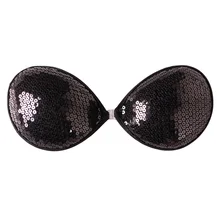 Без спинки, современный, без бретелек, невидимый, однотонный, натуральный, нижнее белье, пуш-ап, цельный, многоразовый, женский бюстгальтер, без стальных блесток, удобный