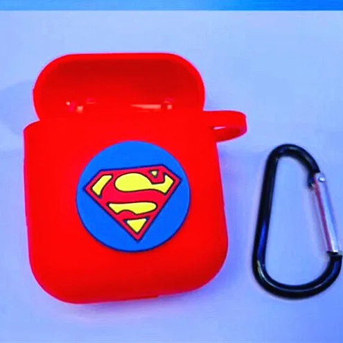 Горячая Marvel Капитан Америка беспроводной Bluetooth чехол для наушников для Apple AirPods 1 2 защитный чехол s наушники крышка зарядная коробка - Цвет: H