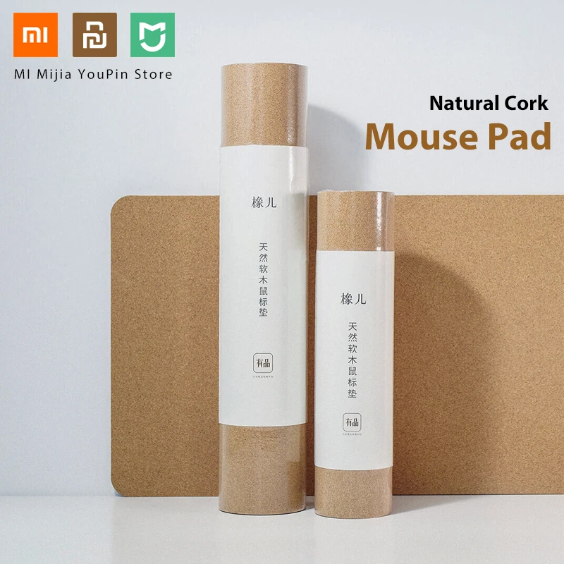 xiaomi mijia дуб натуральный хвойный коврик для мыши противообрастающий водонепроницаемый Сенсорный натуральный коврик для мыши
