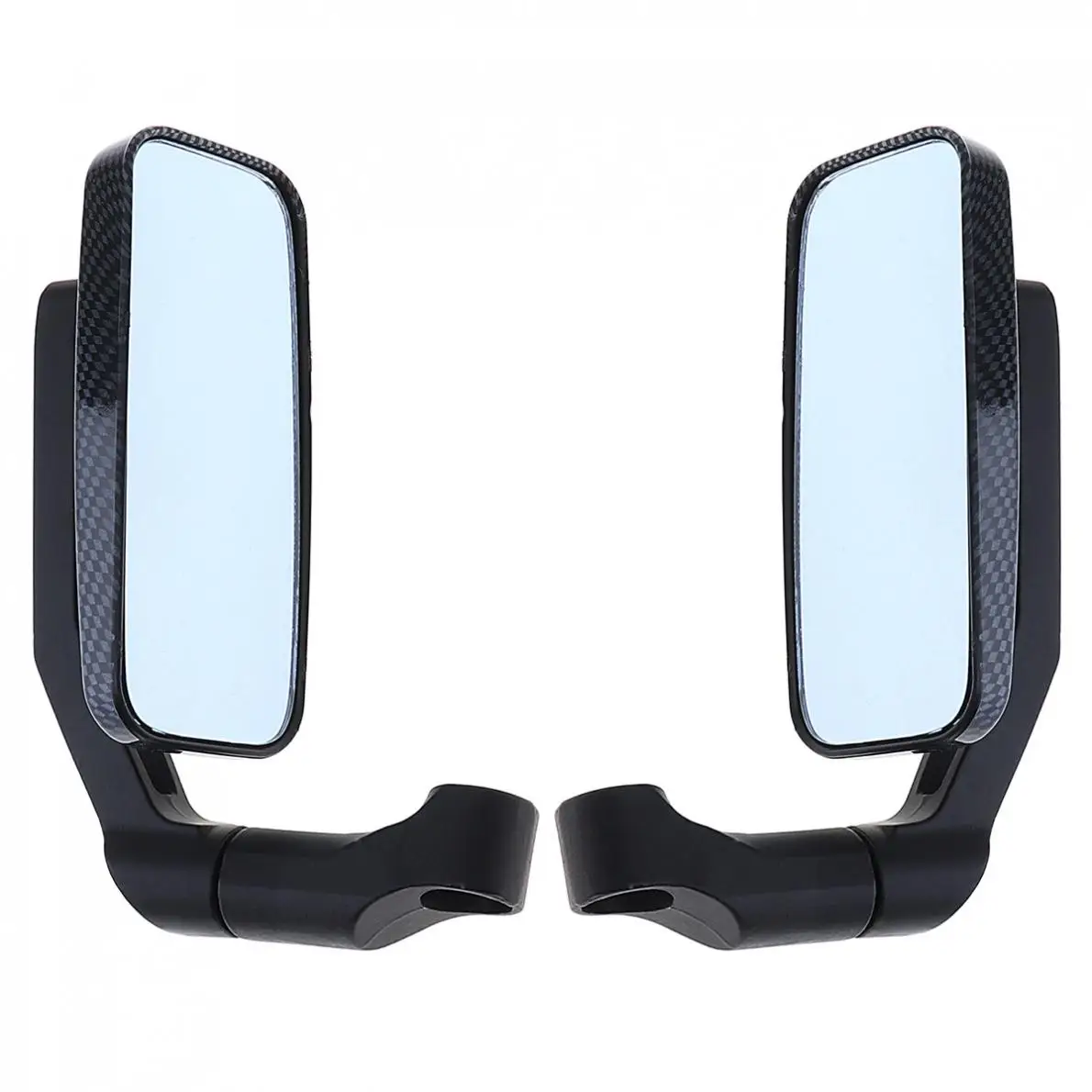 2pcs Modified Serpentine Universal Motorcycle Rear view Mirror Motorbike Handlebar Rearview Side Mirrors