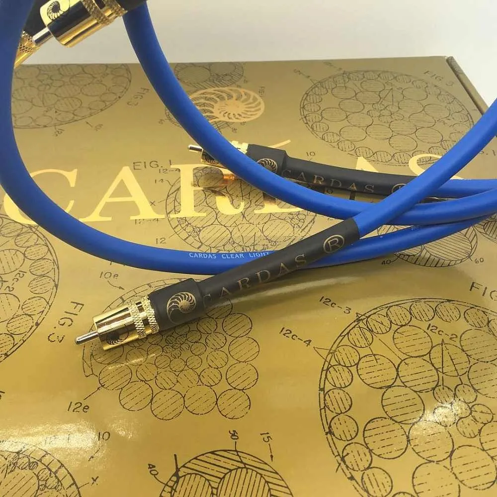 Cardas Clear Light Wire Cardas Amplificatore Audio Cd Lettore Dvd Altoparlante Cavo Di Interconnessione Rca