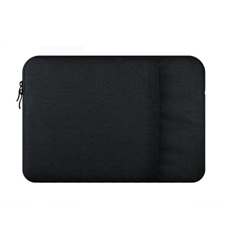 Black Водонепроницаемая сумка для ноутбука 13 для MacBook Air 13 чехол для ноутбука 11 13 15 дюймов Чехол для компьютера для Mac Book Pro на молнии - Цвет: Black