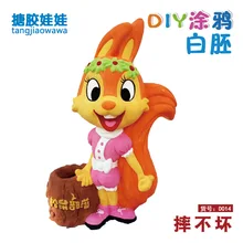 D014 [высота 24 см "пятьсот различных дополнительных DIY винил борьба не плохой негипсовая кукла цветной рисунок