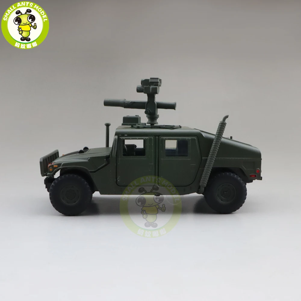 1/32 Jackiekim Hummer H1 военный автомобиль США литая модель автомобиля игрушки для детей звуковое освещение подарки