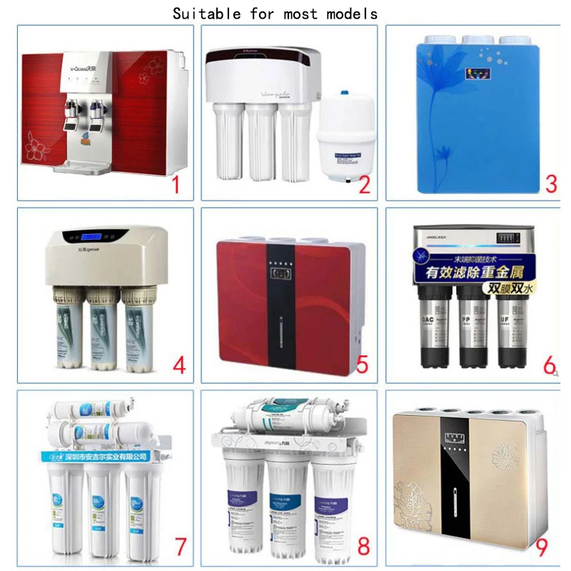 Water Filter 10 Inch Activated Carbon Cartridge Filter CTO Block Carbon Water Purifier 1pcs