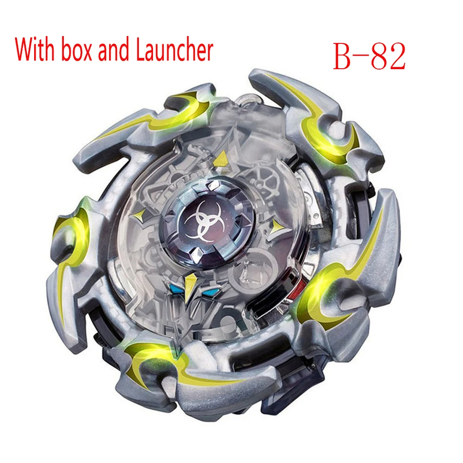 Toupie Beyblades B-154 Металл Fusion Top Beyblade Burst 4D Master Bayblade Bey Blade средство для запуска Beyblade игрушки для детей - Цвет: B82 With box