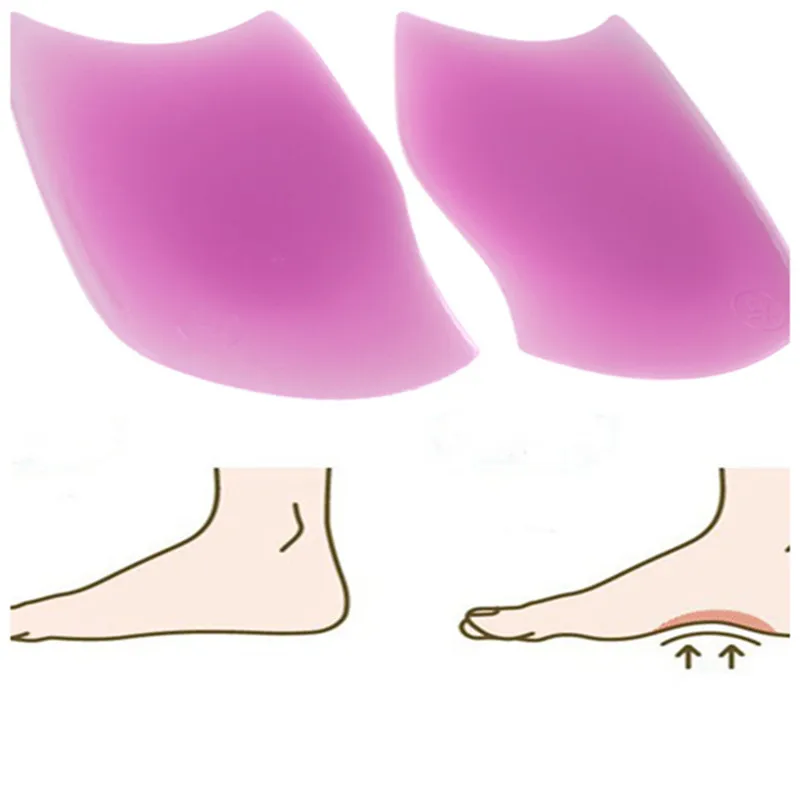 Professional Orthopedic Arch Support Insole Silicone Arch Support Anti Flat Foot Flatfoot Corrector Shoe Cushion Insert Pad