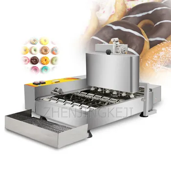

Fully Automatic Mini Donut Machine 110V/220V Six Rows Cookies Pastry Donuts Restaurant Electric Commercial Stainless Steel Fryer