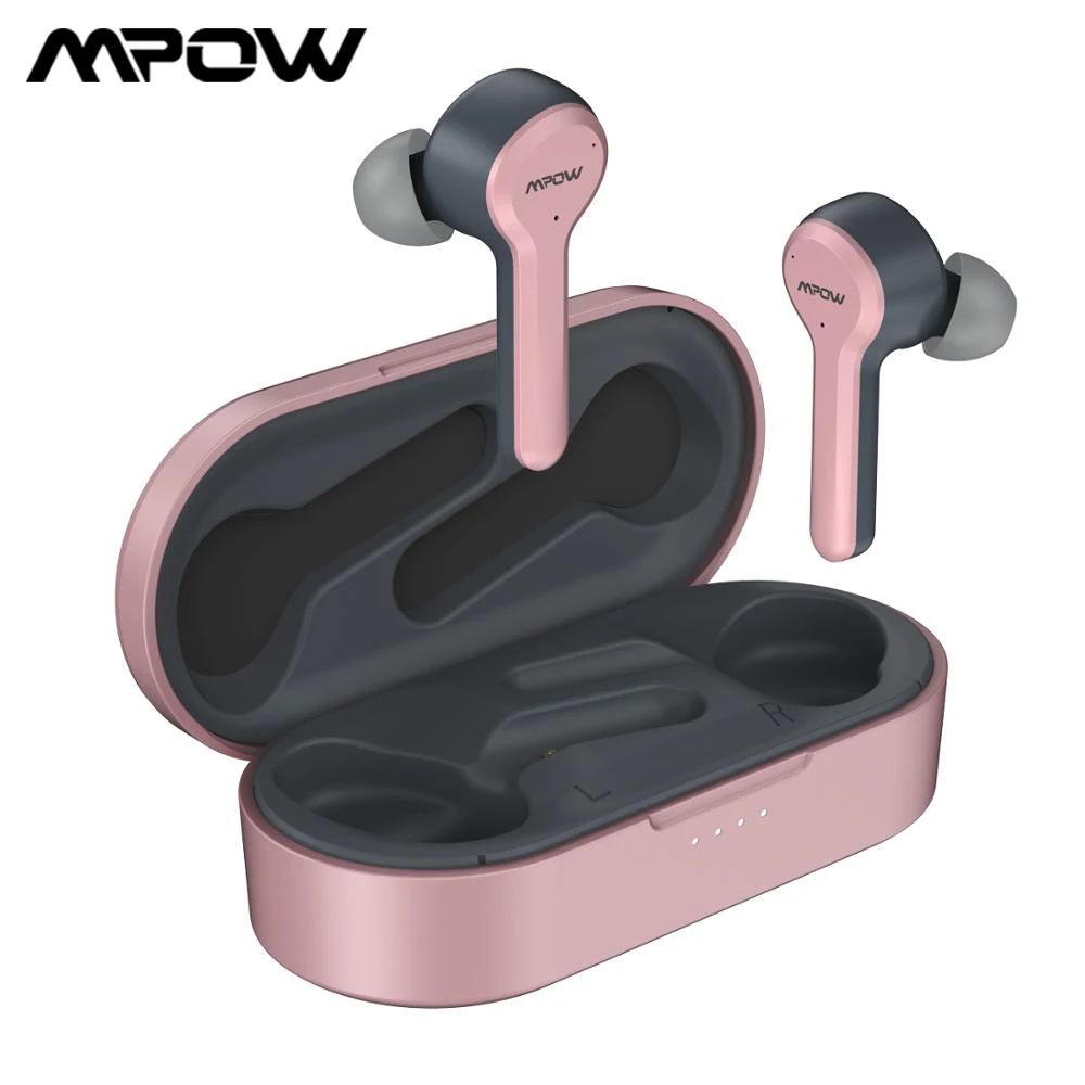 Беспроводные наушники MPOW M9 Bluetooth 5 0 с 4 микрофонами IPX7 водонепроницаемые