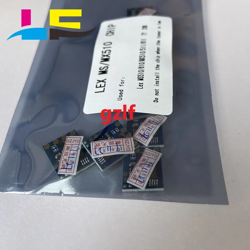 toner CHIPS for Lexmarks MS MX511 510 610 611 Universial version Yield 20k 2