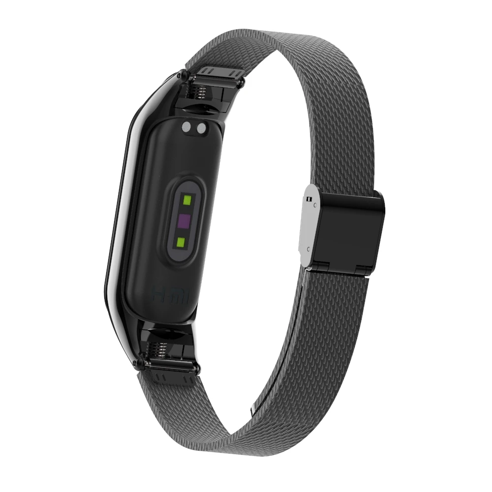 Для Xiaomi mi Band 4 сменный спортивный ремешок с пряжкой металлический на запястье