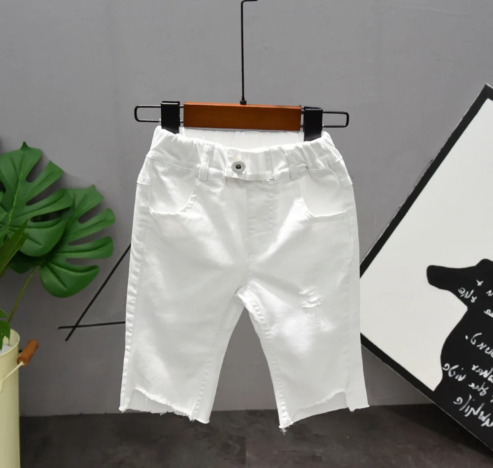 

Children's shorts Kids summer Trousers Children Pants for baby boys shorts boys white Casual shorts 2-7years