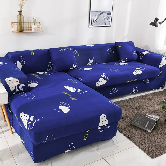 Простой диван-чехол Противоскользящий эластичный Чехол для мебели защитный чехол для дивана заказ 2 шт., чтобы соответствовать l-образному угловому дивану - Color: 15